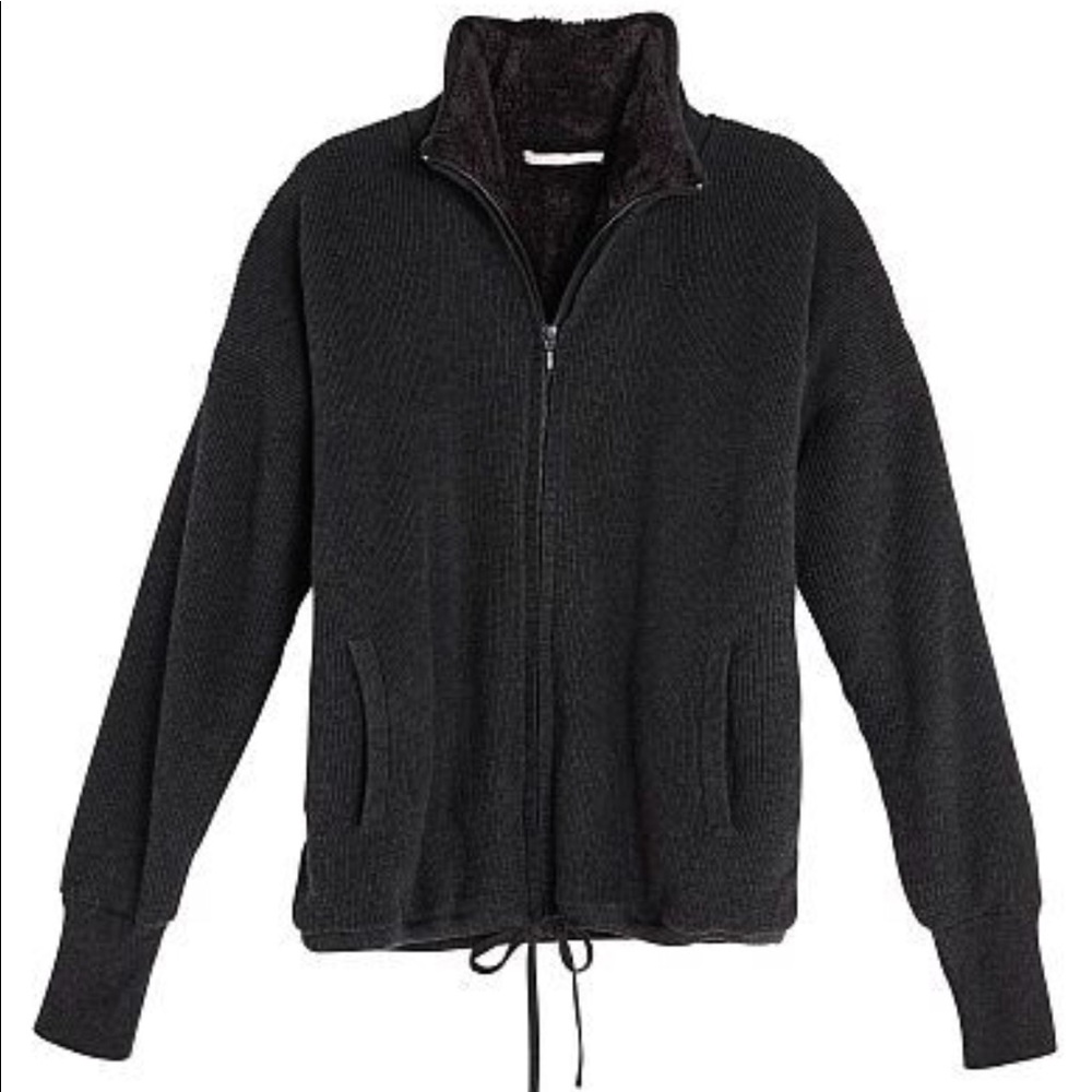 Victoria’s Secret Sherpa Lined Bomber Sweater S